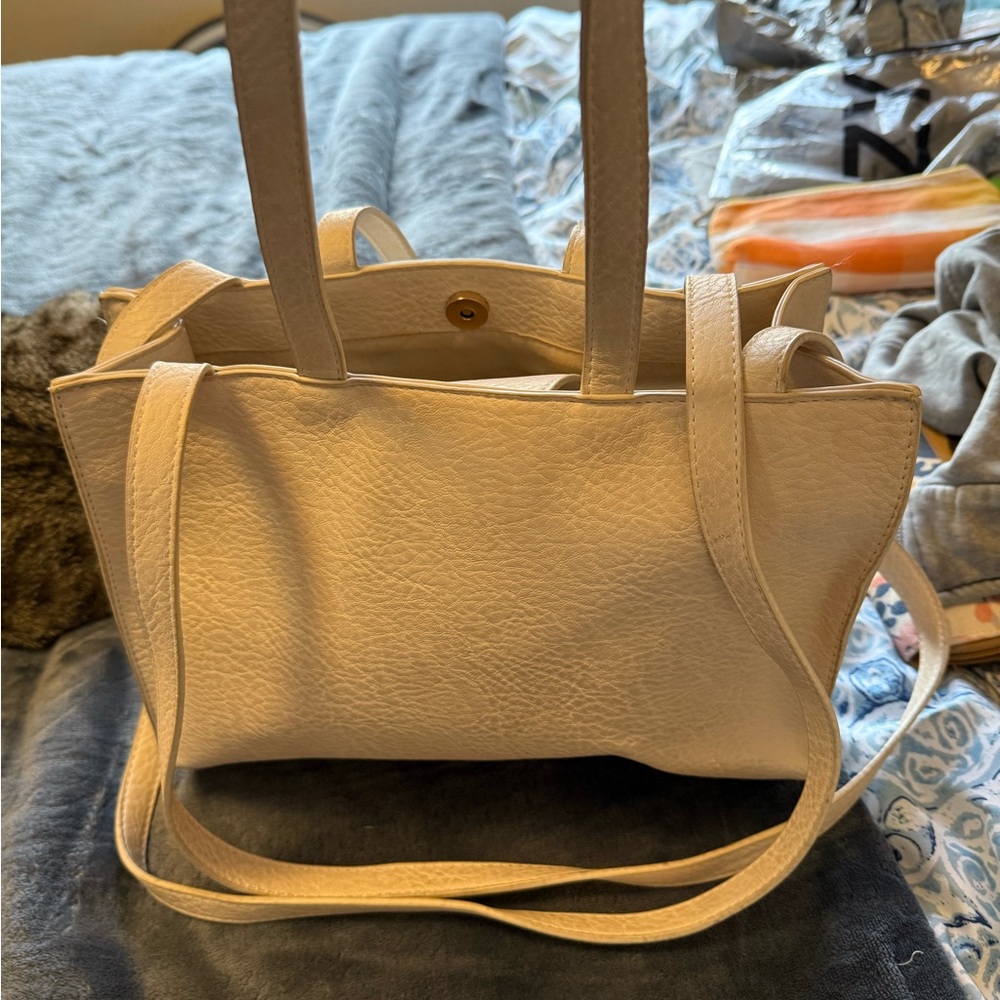 Elegant Cream Tote Bag